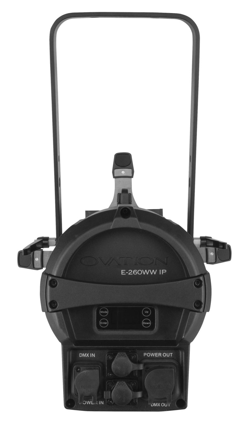 Back view of IP Outdoor LED Ellipsoidal