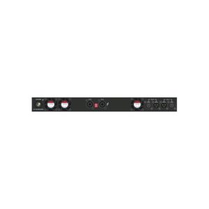 Back view of 2 channel PA-Amplifier