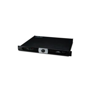 Side view of 2 channel PA-Amplifier