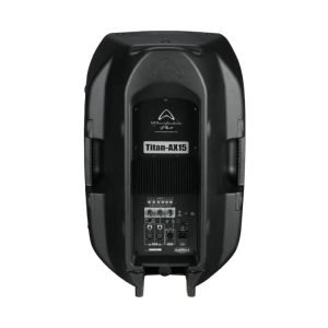 Back view of Active 2-Way Bi-Ampliﬁed Cabinet