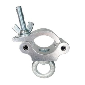 Aluminum Pro M10 Truss Clamp with Eyebolt for 2" Truss Tube for Hanging Lighting and Speakers Capacity 1102 lbs. - Image 2