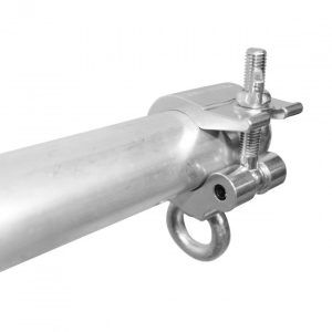 Aluminum Pro M10 Truss Clamp with Eyebolt for 2" Truss Tube for Hanging Lighting and Speakers Capacity 1102 lbs. - Image 9