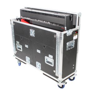 For Digico Quantum 225 Flip-Ready Hydraulic Console Easy Retracting Lifting Flight Case and wheels (Custom Order) - Image 6