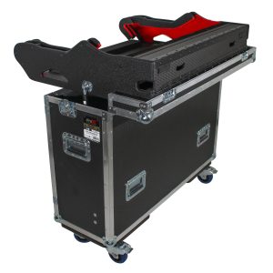 For Digico Quantum 225 Flip-Ready Hydraulic Console Easy Retracting Lifting Flight Case and wheels (Custom Order) - Image 3