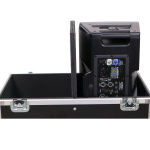 Universal Dual Speaker Flight Case Fits (2) QSC KLA12 EV ETX12P - 25x17x15 in. - Image 3