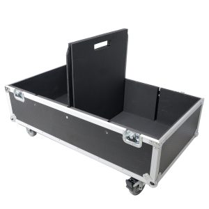 Universal Dual Speaker Flight Case Fits (2) QSC KLA12 EV ETX12P - 25x17x15 in. - Image 16