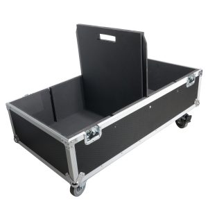 Universal Dual Speaker Flight Case Fits (2) QSC KLA12 EV ETX12P - 25x17x15 in. - Image 15