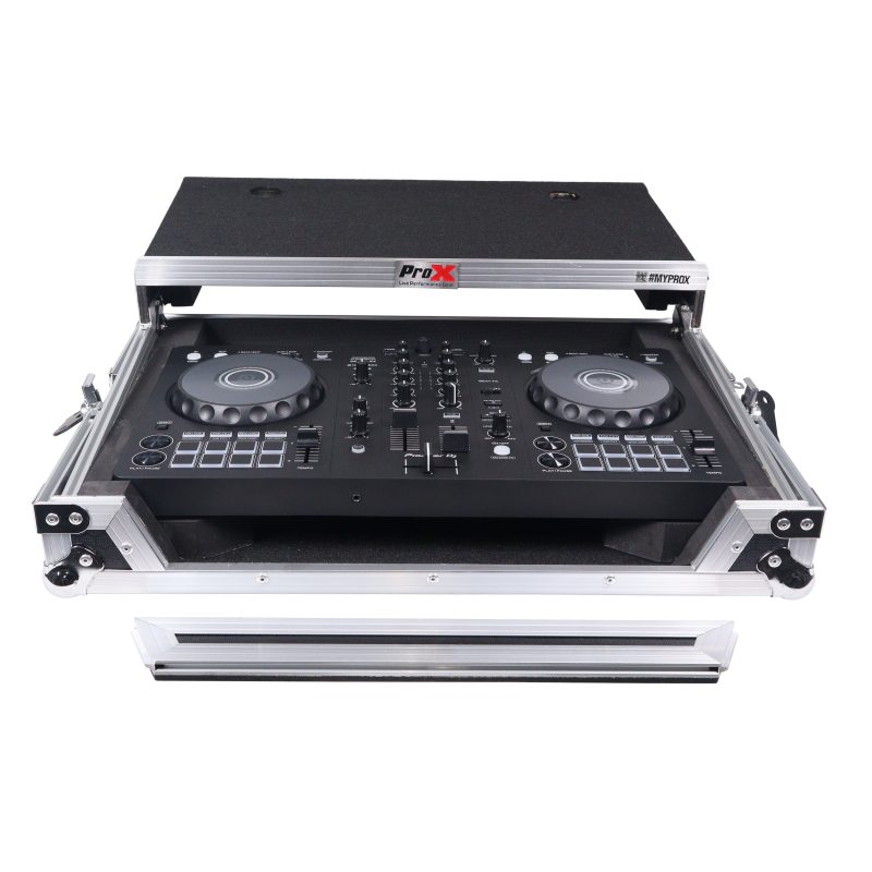 ATA Flight Road Case For Pioneer DDJ-FLX4 DDJ-400 DDJ-SB3 DJ Controller with Laptop Shelf - Image 17