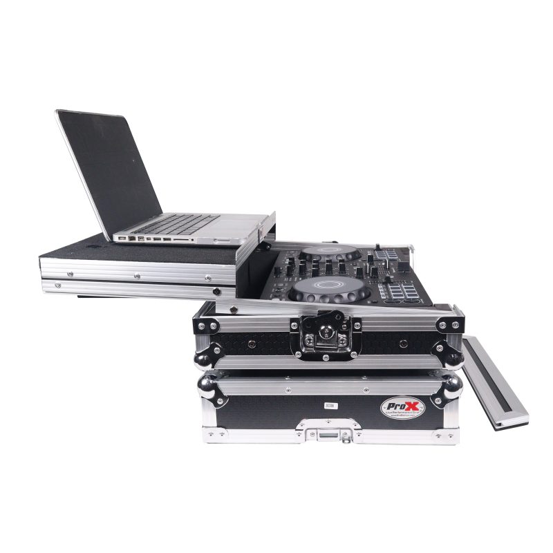 ATA Flight Road Case For Pioneer DDJ-FLX4 DDJ-400 DDJ-SB3 DJ Controller with Laptop Shelf - Image 5