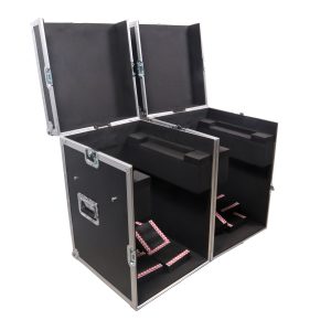 ATA Flight Style Road Case for (2) Moving Head Lighting Fixtures with (6) 4 inch Casters - Image 5