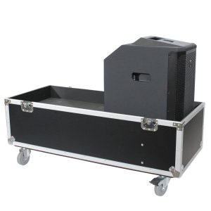ATA Flight Case for 2x RCF EVOX12 or EV Evolve 50 Compact Arrays Fits Two Speakers and Subwoofers - Image 16