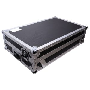 Flight Style Road Case For Pioneer DDJ-FLX10 DJ Controller with Laptop Shelf 1U Rack Space and Wheels - Image 7