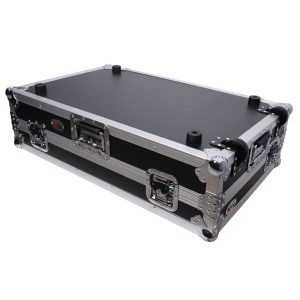 Flight Style Road Case For Pioneer DDJ-FLX10 DJ Controller with Laptop Shelf 1U Rack Space and Wheels - Image 8