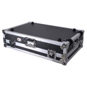 ATA Flight Style Road Case For RANE Four DJ Controller with 1U Rack Space and Wheels - Image 11