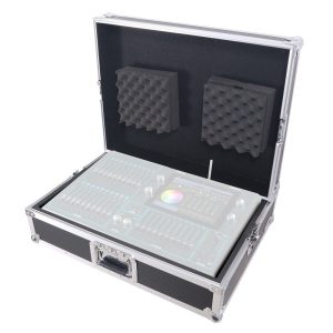 Universal Mixer Road Case with Pluck n Pack Foam Fits up to 24"x15" Mixers Fits CHAMSYS QuickQ 20