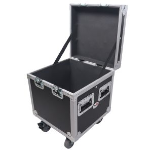 ATA Utility Flight Travel Heavy-Duty Storage Road Case with 4" in casters 18"x18"x18" Exterior - Image 2