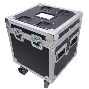 ATA Utility Flight Travel Heavy-Duty Storage Road Case with 4" in casters 18"x18"x18" Exterior - Image 5