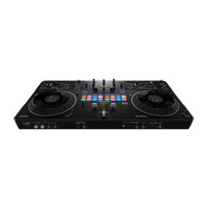 Front view of Scratch-Style 2-channel DJ Controller