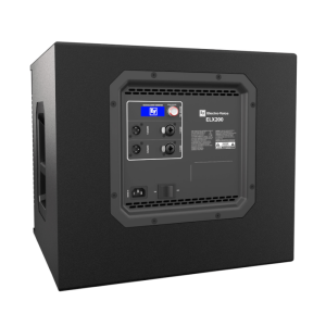 Back view of 12in Powered Subwoofer