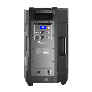 Back view of 15in Powered Speaker
