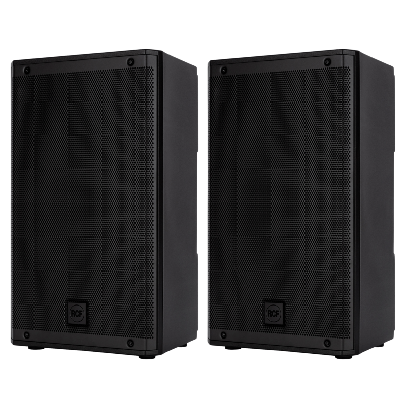 2 RCF ART 910-A speakers