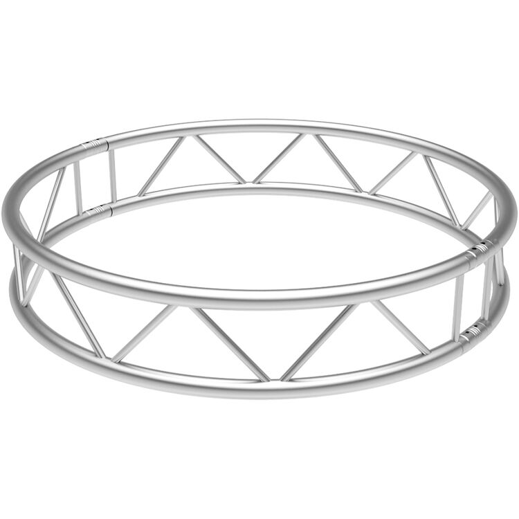 Global Truss F32 4 Sections I-Beam Arc Circle is a common installation piece for large stage setups and concerts. The accessory offers four 90° arcs as well.