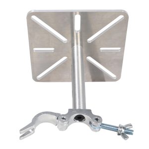 ProX XT-SC8LEDPA 8" LED Wall Mounting Plate to Extension Pole Truss Clamp for Ground Stacking and Hanging - Image 2