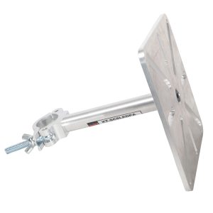 ProX XT-SC8LEDPA 8" LED Wall Mounting Plate to Extension Pole Truss Clamp for Ground Stacking and Hanging - Image 3