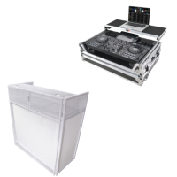pro x bundle for pioneer xdj rx3, flight case and white booth