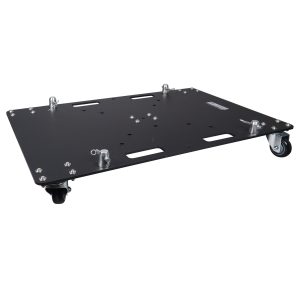 ProX XT-BP2430W 24 x 30 inch Rolling Base Plate for Rapid Grid Modular Truss System with locking casters - Black Finish - Image 3