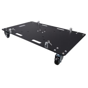 ProX XT-BP2430W 24 x 30 inch Rolling Base Plate for Rapid Grid Modular Truss System with locking casters - Black Finish - Image 4