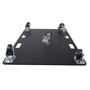 ProX XT-BP2430W 24 x 30 inch Rolling Base Plate for Rapid Grid Modular Truss System with locking casters - Black Finish - Image 9