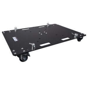 ProX XT-BP2430W 24 x 30 inch Rolling Base Plate for Rapid Grid Modular Truss System with locking casters - Black Finish - Image 2