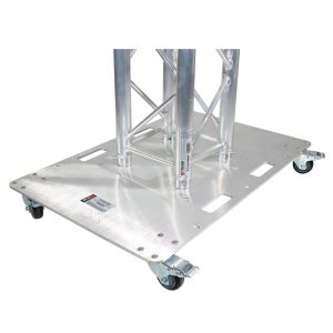 ProX XT-BP2430W 24 x 30 in. Module Base Plate with Locking Casters for ProX XT-GRU Rapid Grid Modular System | Black Finish - Image 6