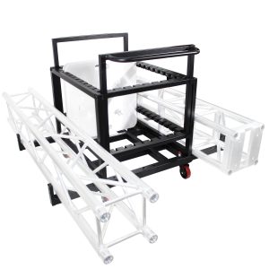 Dolly Cart for Base Plates and Truss - Holds 8-30 inch or 10-24 inch Base Plates - Image 2