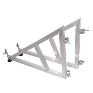Pair of Vertical truss towers outrigger Leg Stabilizers with 2 clamps for F34 and 12" Bolted Truss 2" Pipe Diameter