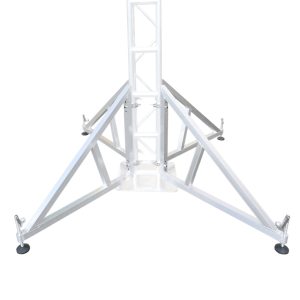 Pair of Vertical truss towers outrigger Leg Stabilizers with 2 clamps for F34 and 12" Bolted Truss 2" Pipe Diameter - Image 4