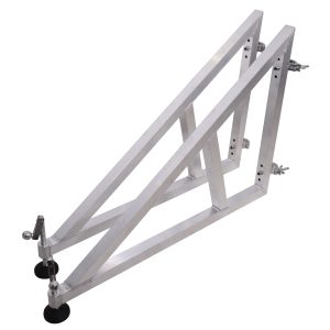 Pair of Vertical truss towers outrigger Leg Stabilizers with 2 clamps for F34 and 12" Bolted Truss 2" Pipe Diameter - Image 2