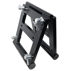 180 degree Angle Adjustable Hinged Plate For F34 Conical Truss Junction Box Black Finish - Image 6