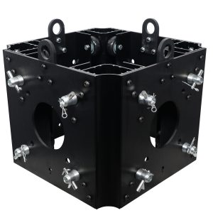Ground Support Sleeve Block for F34 Truss Segment Systems Black Finish - Image 2