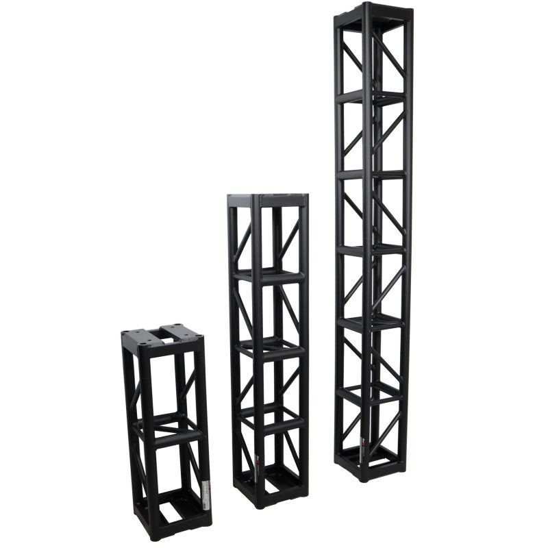 5 Ft. BoltX Black Bolted 12 Inch Professional Box Truss Segment | 3mm Wall Black Finish - Image 7