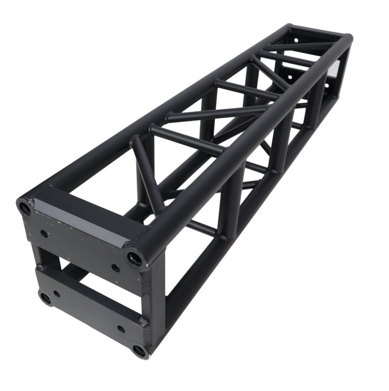 5 Ft. BoltX Black Bolted 12 Inch Professional Box Truss Segment | 3mm Wall Black Finish - Image 3