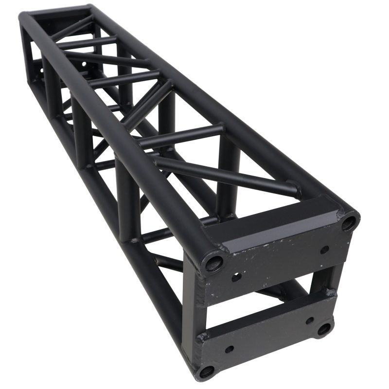 5 Ft. BoltX Black Bolted 12 Inch Professional Box Truss Segment | 3mm Wall Black Finish - Image 2