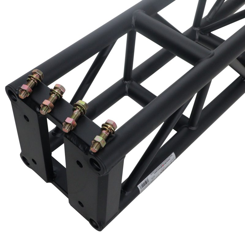 5 Ft. BoltX Black Bolted 12 Inch Professional Box Truss Segment | 3mm Wall Black Finish - Image 8