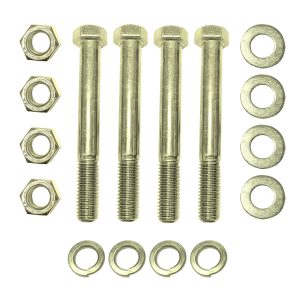 Set of (4) 5" Length Hex Long Truss Bolts Nuts and Washers Grade 8 (5/8"-11 x 5 NC) - Image 2
