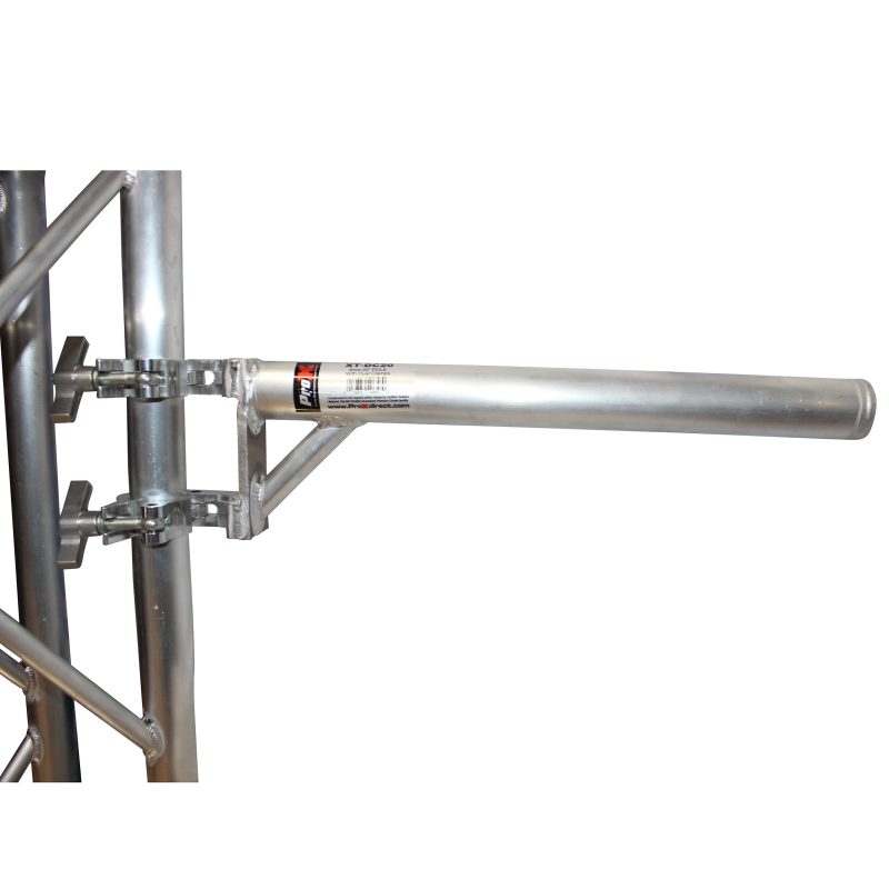 20" Truss Arm Extension Pole with Dual Trigger Clamps for Lighting Moving Heads Max Load 150 lbs 2" Diameter - Image 5