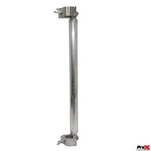 32 Inch (81.28cm) Single Truss Tube W-Clamp and Hinge on Each End | 2 Inch | 2mm Wall - Image 8
