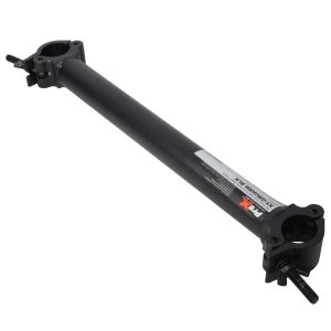 2PCS 24" Truss Tube with Dual Clamp for ProX XT-GRU Rapid Grid Modular System | Black Finish - Image 2