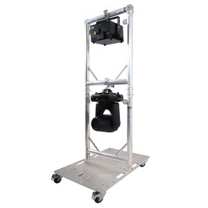 ProX XT-GRU-PKGX2 Truss Modular 2X Rapid U Grid Dual Package for Lighting - Moving Heads W-Rolling Aluminum Baseplate - Image 2
