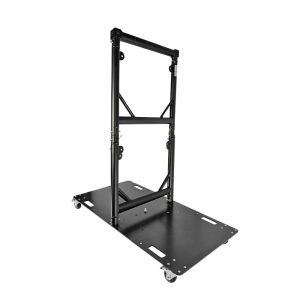 ProX XT-GRUPKGX2 BLK Truss Modular 2X Rapid U Grid Trio Package for Lighting - Moving Heads W-Rolling Aluminum Baseplate | Black Finish